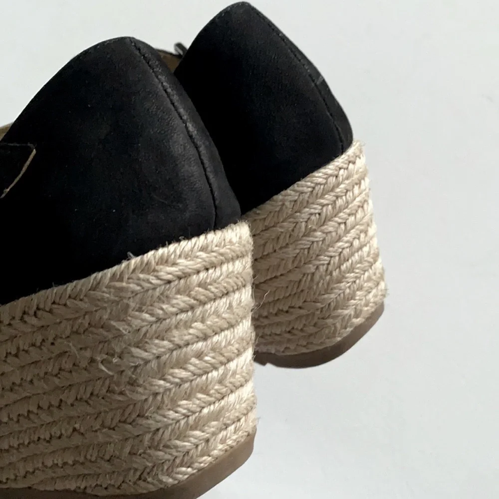 Naturalizer Opal Black Espadrilles Sandals‎ Women's, Size 6M